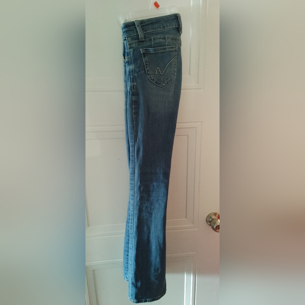 Womens jeans baby boot